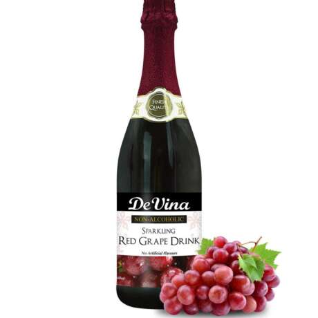 DE VINA SPARKLING RED GRAPE